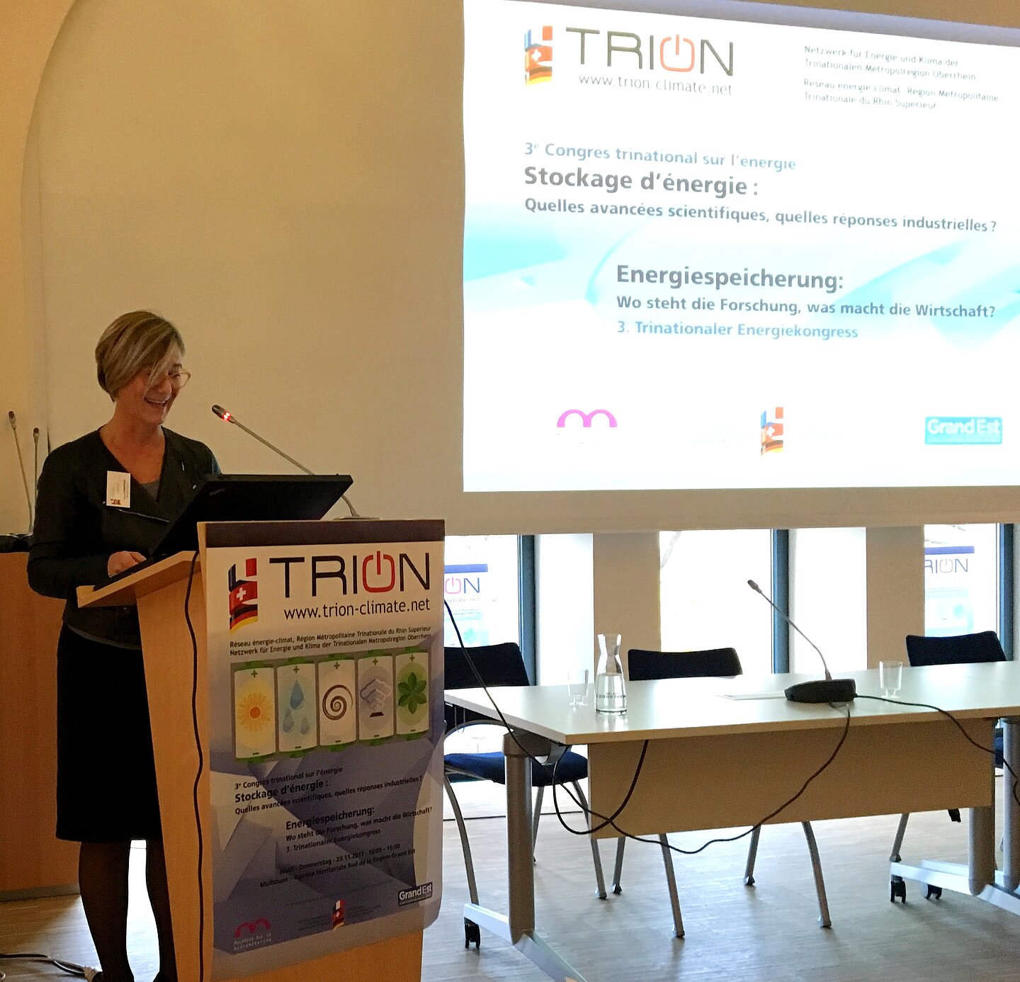 Pascale Schmidiger, Vize-Präsidentin des Département Haut-Rhin