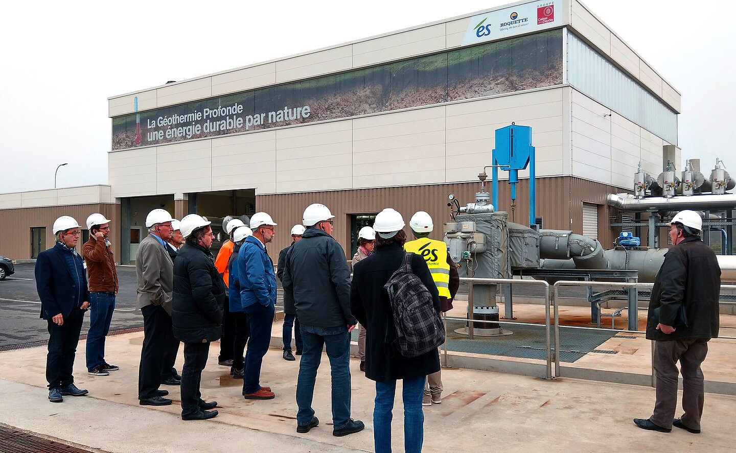 Geothermiekraftwerk in Rittershofen