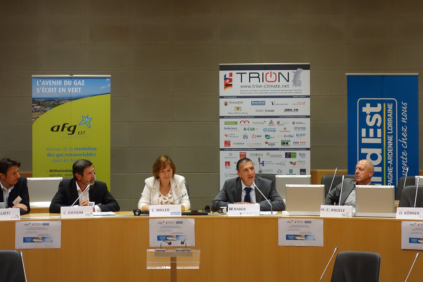 W. Raber, Vorsitzender TRION-climate e.V., MUEEF Rheinland-Pfalz