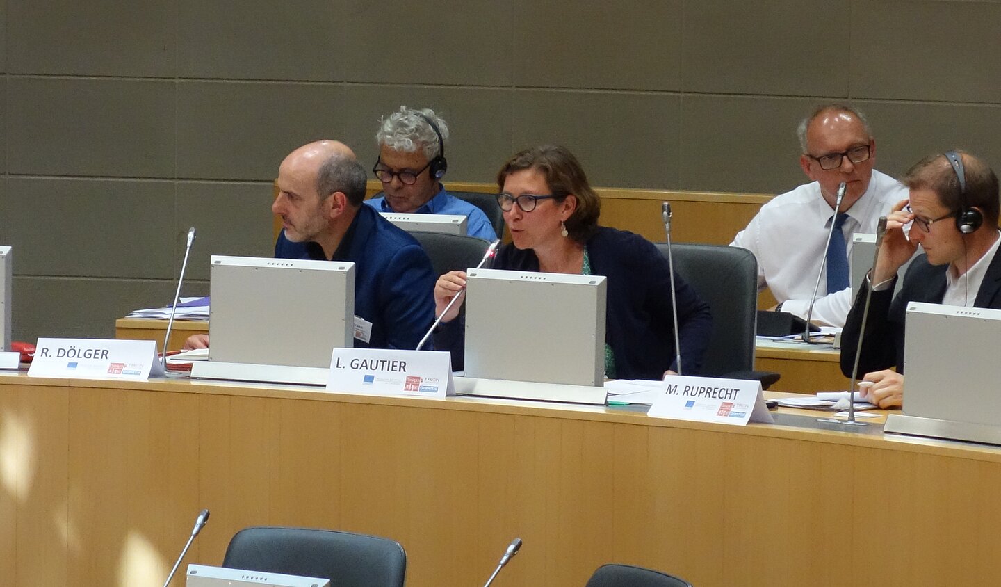 Session 3, L. Gautier, Territorialvertreterin Elsass bei EDF