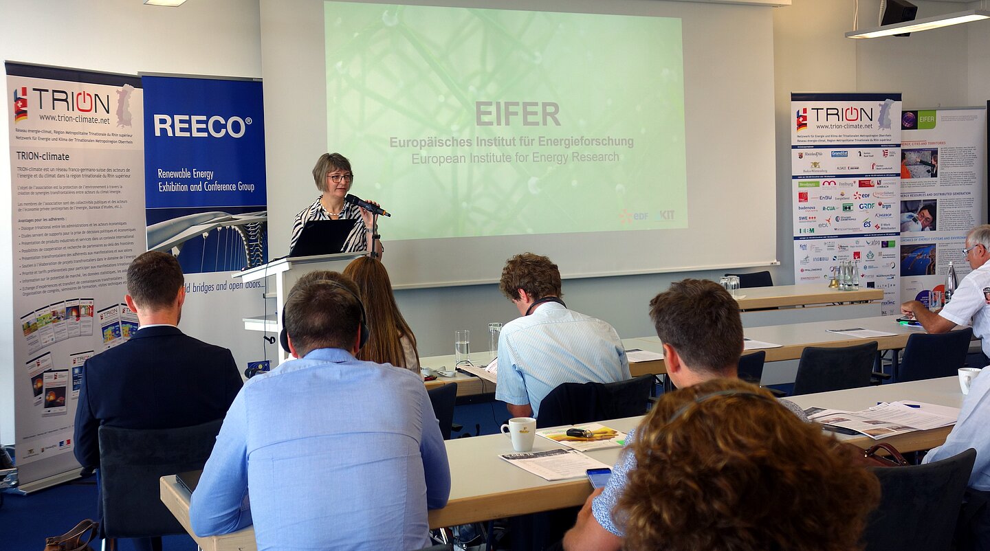 Eröffnung Prof. Dr. Ute Karl, Scientific cooperation manager EIFER