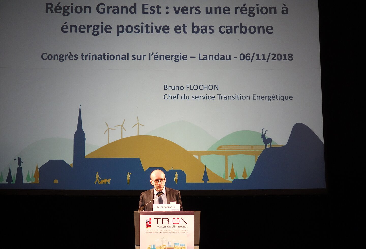 B. Flochon, Leiter der Abteilung Energiewende, Région Grand Est