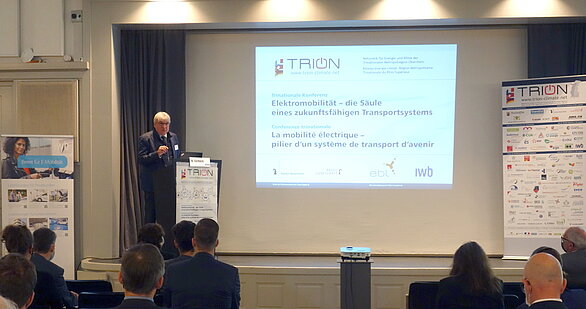 B. Gerber, Regionalrat Grand Est, Mitglied im Begleitausschuss von TRION-climate.e.V.