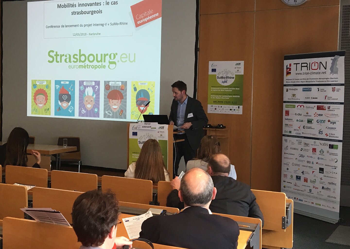 H. Krieger, Abteilung Innovative Mobilität, Strasbourg Eurométropole