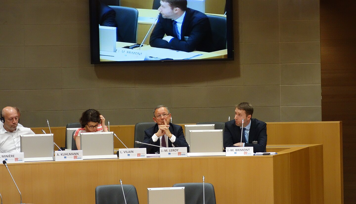 Session 1, J.M. Brimont, ständiger Vertreter GRTgaz in Brüssels