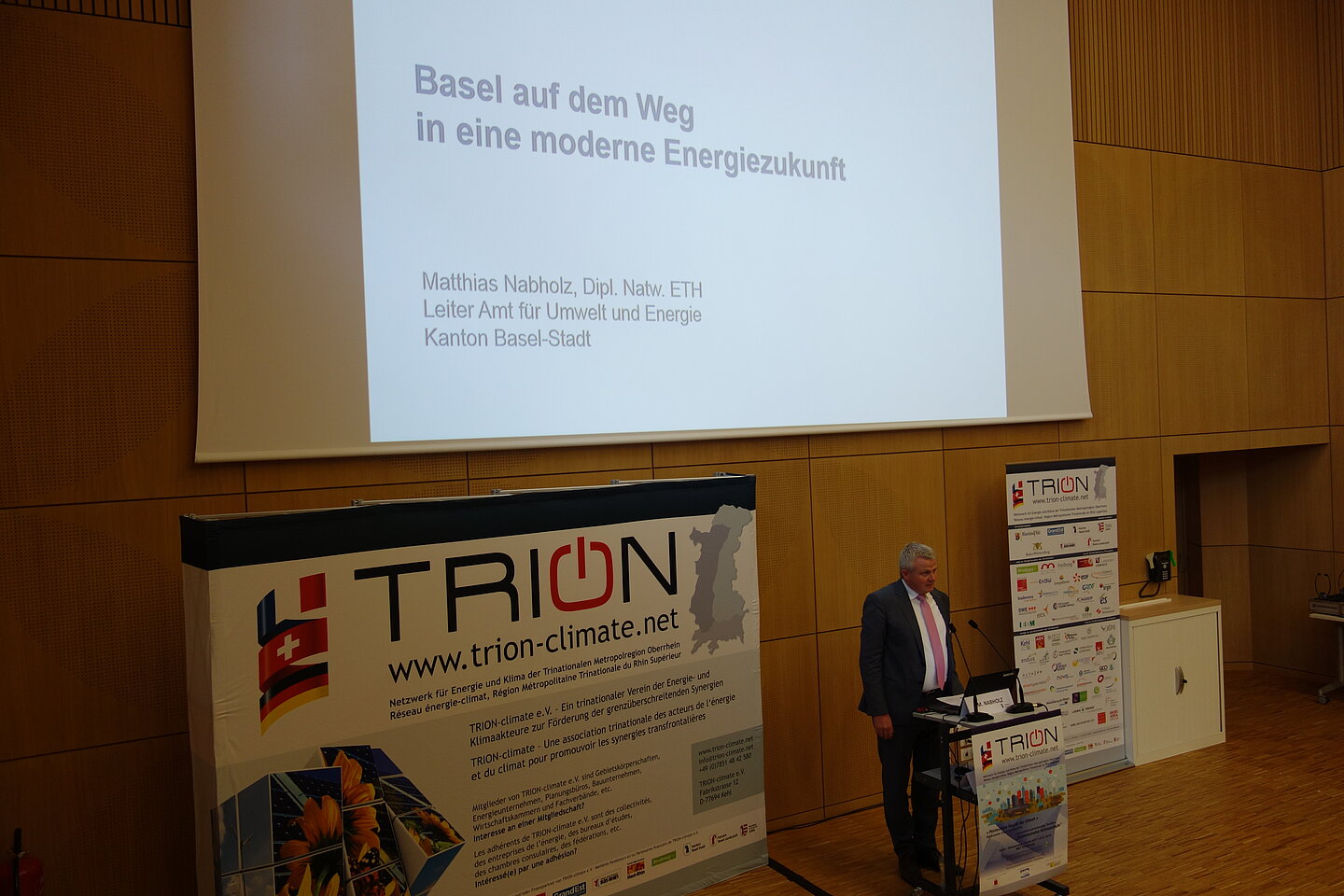 M. Nabholz, Leiter Amt für Umwelt und Energie des Kantons Basel-Stadt